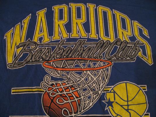 Vintage Golden State Warriors Basketball Club T-Shirt L