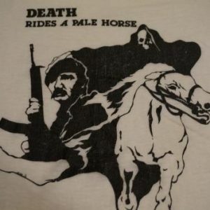 Vintage Death Rides a Pale Horse T-Shirt M/S