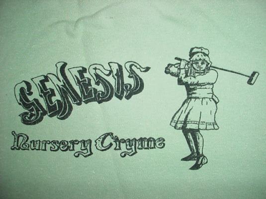 Vintage Genesis Nursery Cryme T-Shirt 1971 S