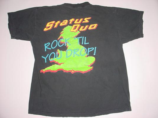 status quo t shirt asda