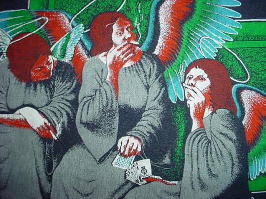 Vintage Black Sabbath T-Shirt Heaven and Hell Dio 1980 S