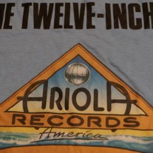 Vintage Ariola Records The Twelve-Incher BMG T-Shirt S