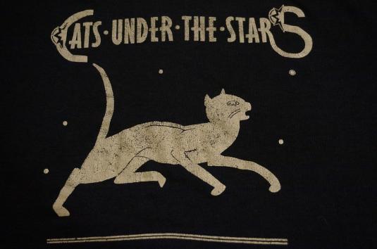 Vintage Cats Under The Stars T Shirt Jerry Garcia Band S