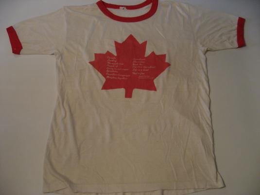Vintage Canada T-Shirt Hugh Coulson Quote Vancouver L/M