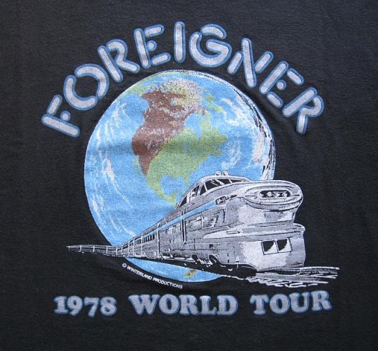 1978 Foreigner World Tour Tee