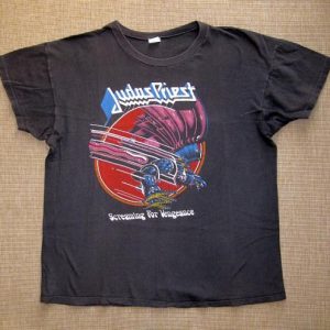 Rare 1982 Judas Priest Tour T-Shirt