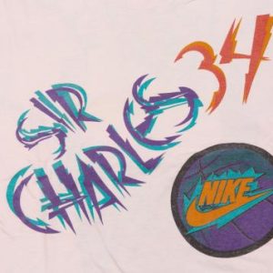90'S NIKE 34 SIR CHARLES BARKLEY BASKETBALL VINTAGE T-SHIRT