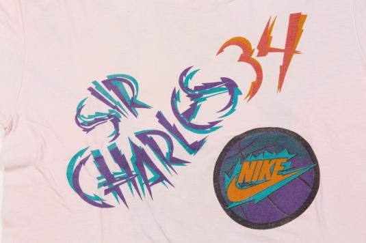 90’S NIKE 34 SIR CHARLES BARKLEY BASKETBALL VINTAGE T-SHIRT