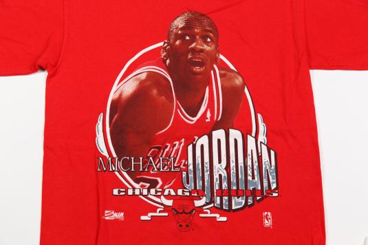 1991 MICHAEL JORDAN CHICAGO BULLS BASKETBALL VINTAGE T-SHIRT