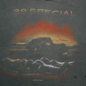 Vintage 80's 38 SPECIAL Tour-De-Force T-Shirt 1984 Concert