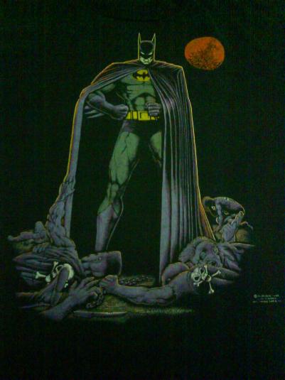 VINTAGE BATMAN DC COMICS T-SHIRT 1988