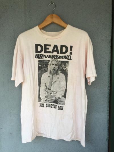 kurt cobain duck shirt