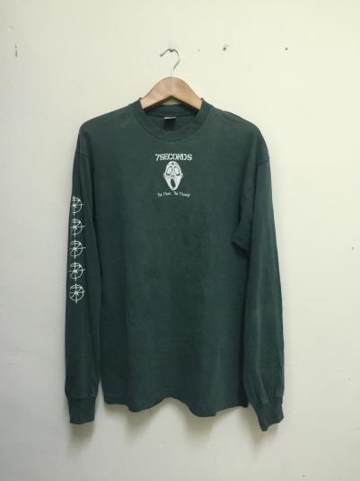 Vintage 90s 7 Seconds Band Tshirt
