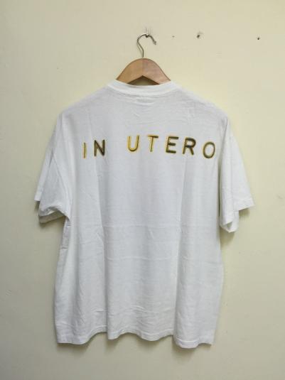 90s Nirvana In Utero Tshirt