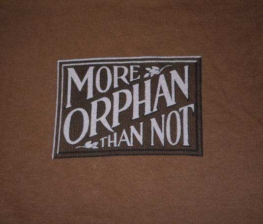 Vintage Orphan “More Orphan than Not” 1974 Rock Album Shirt