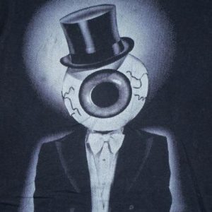 Vintage 1980's 80's The Residents Eyeball in Top Hat Shirt