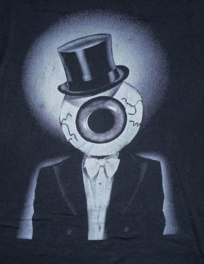 Vintage 1980’s 80’s The Residents Eyeball in Top Hat Shirt