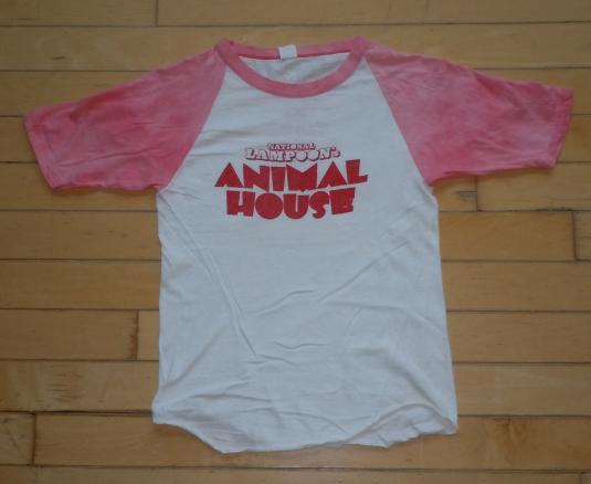 Vintage 1978 70s Animal House John Belushi Movie Promo Shirt