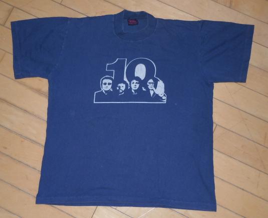 Vintage 1970’s 70’s 1974 BEATLES 10th Anniversary Rock Shirt