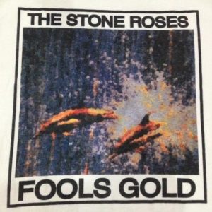 Vintage 1989 1991 The Stone Roses Fools Gold T-Shirt