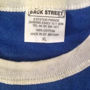 Vintage 90s The Bluetones Ringer T-Shirt Britpop Indie XL/L
