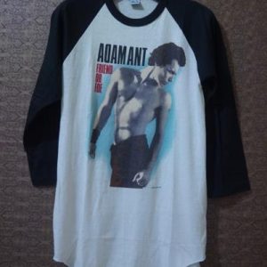 1983 ADAM ANT 1st Solo Album Friend or Foe T-SHIRT