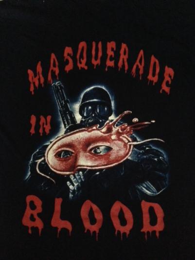 Vintage 1995 Sodom Masquerade in Blood T-Shirt MCS Berlin