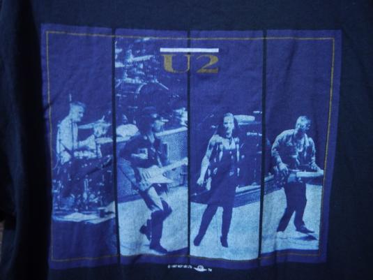 1987 U2 THE JOSHUA TREE Tour T-Shirt