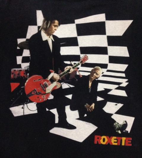 Vintage 1994 Roxette Crash Boom BangTour T-Shirt 90s