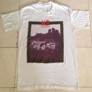 Vintage 1985 U2 The unfogettable Fire Tour T-Shirt