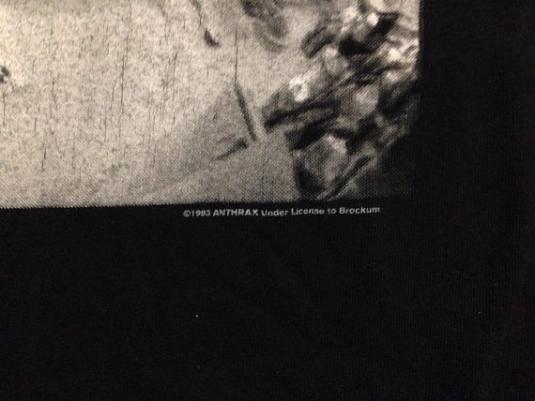 Vintage 1993 Anthrax Sound of Noise Tour T-Shirt