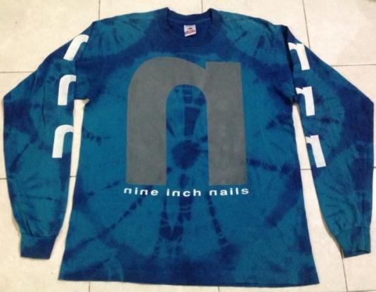 Vintage 90s Nine Inch Nails Long Sleeve T-Shirt 90s XL | Defunkd