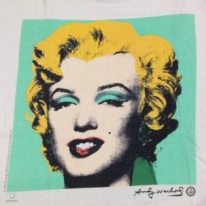 Vintage 1996 Andy Warhol Marilyn Monroe T-shirt TV Movie