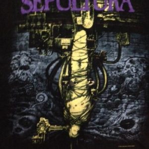 Vintage 1993 Sepultura Chaos A.D T-Shirt Soulfly