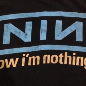 Vintage 90s Nine Inch Nails T-Shirt 90s XL