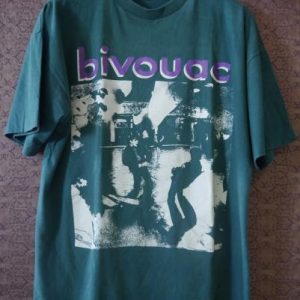 RARE 1994 BIVOUAC Tuber "British Alternative Rock" T-SHIRT