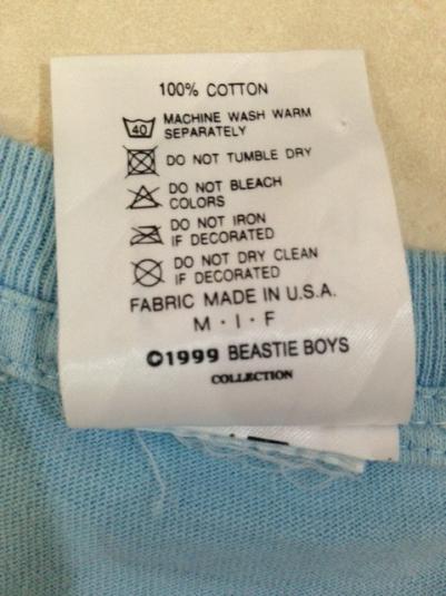 vintage 1998 Beastie Boys T-Shirt Hello Nasty Rap DJ Medium