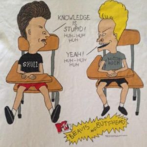VINTAGE 1993 BEAVIS and BUTTHEAD T-SHIRT 90s