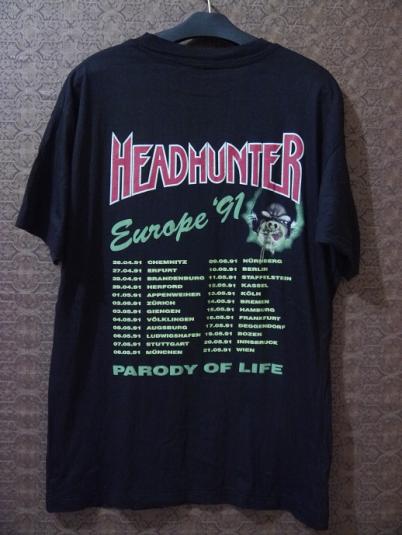 1991 HEADHUNTER Parody Of Life Europe Tour