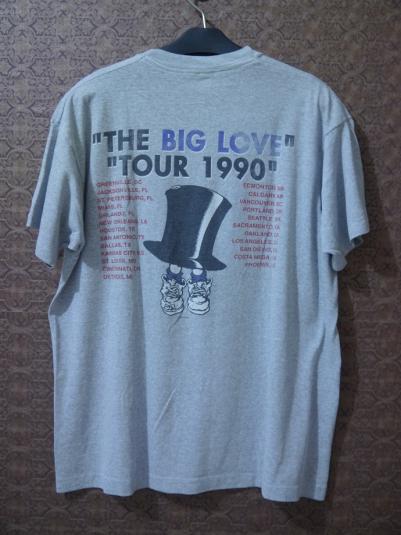 1990 MR BIG The Big Love US Tour T-SHIRT