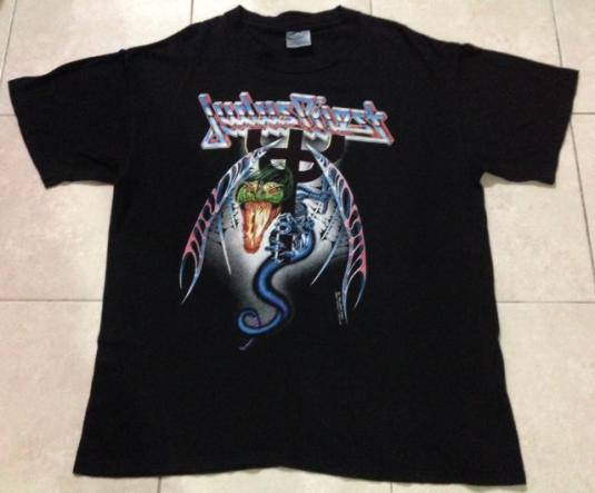 Vintage 1990 Judas Priest Painkiller Tour T-Shirt