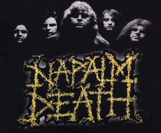 Vintage 90s Napalm Death T-Shirt