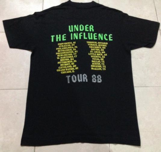 Vintage 1988 Over Kill Tour T-Shirt