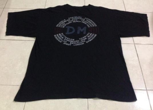 Vintage 1990 Depeche Mode Europe Tour T-Shirt XL/L