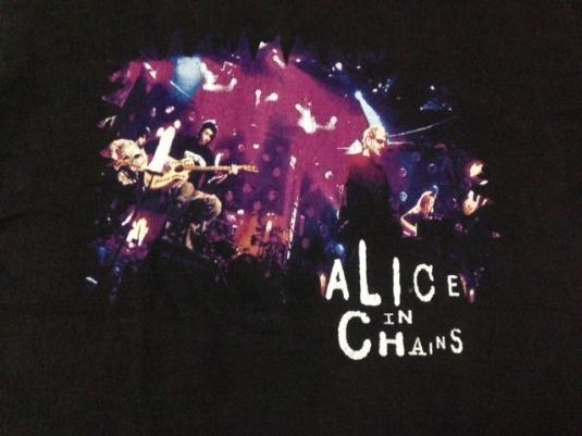 Vintage 1996 Alice In Chains Unplegged T-Shirt