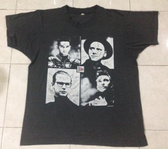 Vintage 1988 Depeche Mode USA Tour T-Shirt New Wave 80s