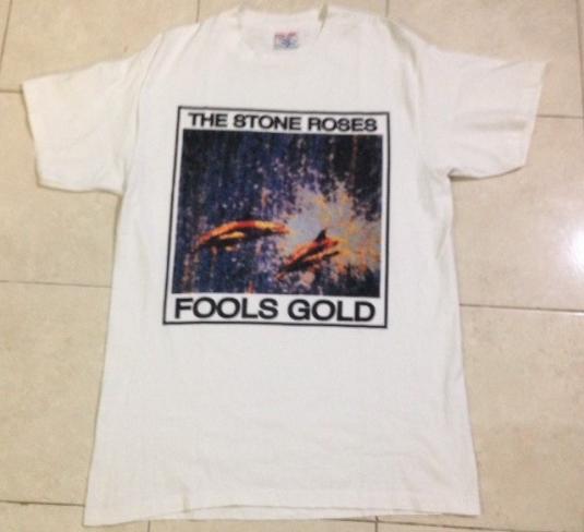 Vintage 1989 1991 The Stone Roses Fools Gold T-Shirt