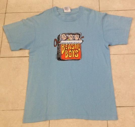 vintage 1998 Beastie Boys T-Shirt Hello Nasty Rap DJ Medium | Defunkd