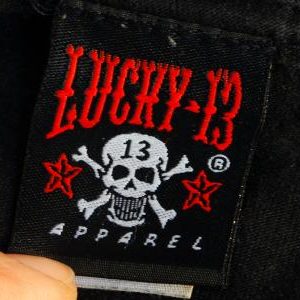 Lucky 13 Kustoms black heavy cotton t-shirt
