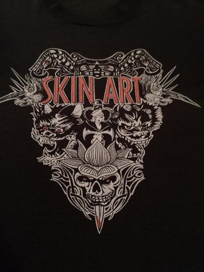 Skin Art Tattoo magazine t-shirt